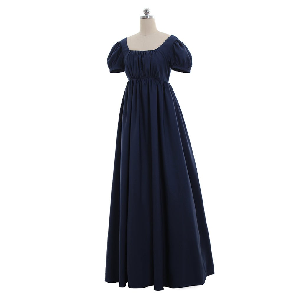 Vestido Púrpura Regencia Medieval Renacimiento Noble Fiesta de Té Traje Mujer Teatro Escenario - Fantasia Cosera