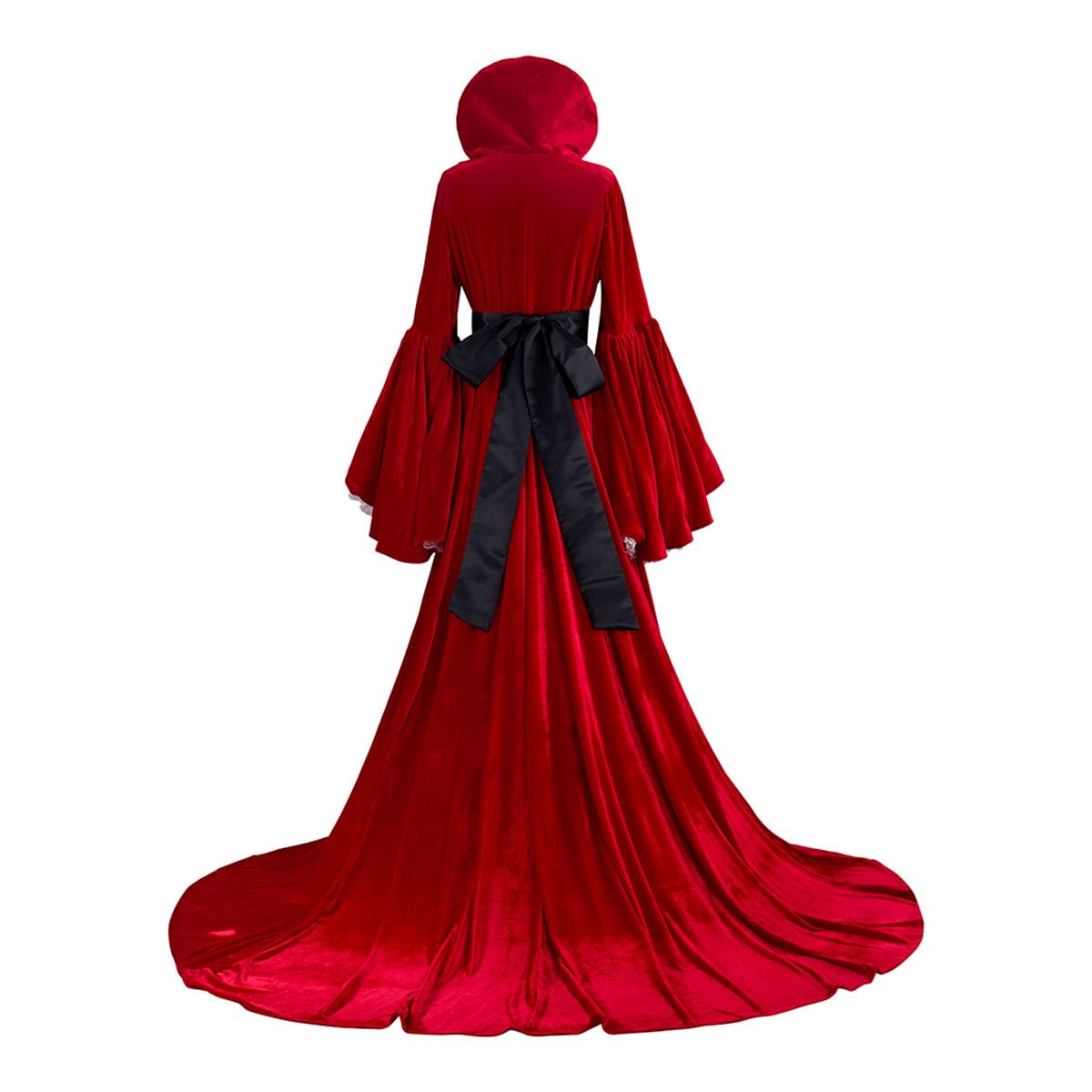 Vestido Rojo de Lo que el Viento se Llevó – Disfraz de Cosplay de Scarlett O’Hara para Halloween y Cosplay - Fantasia Cosera