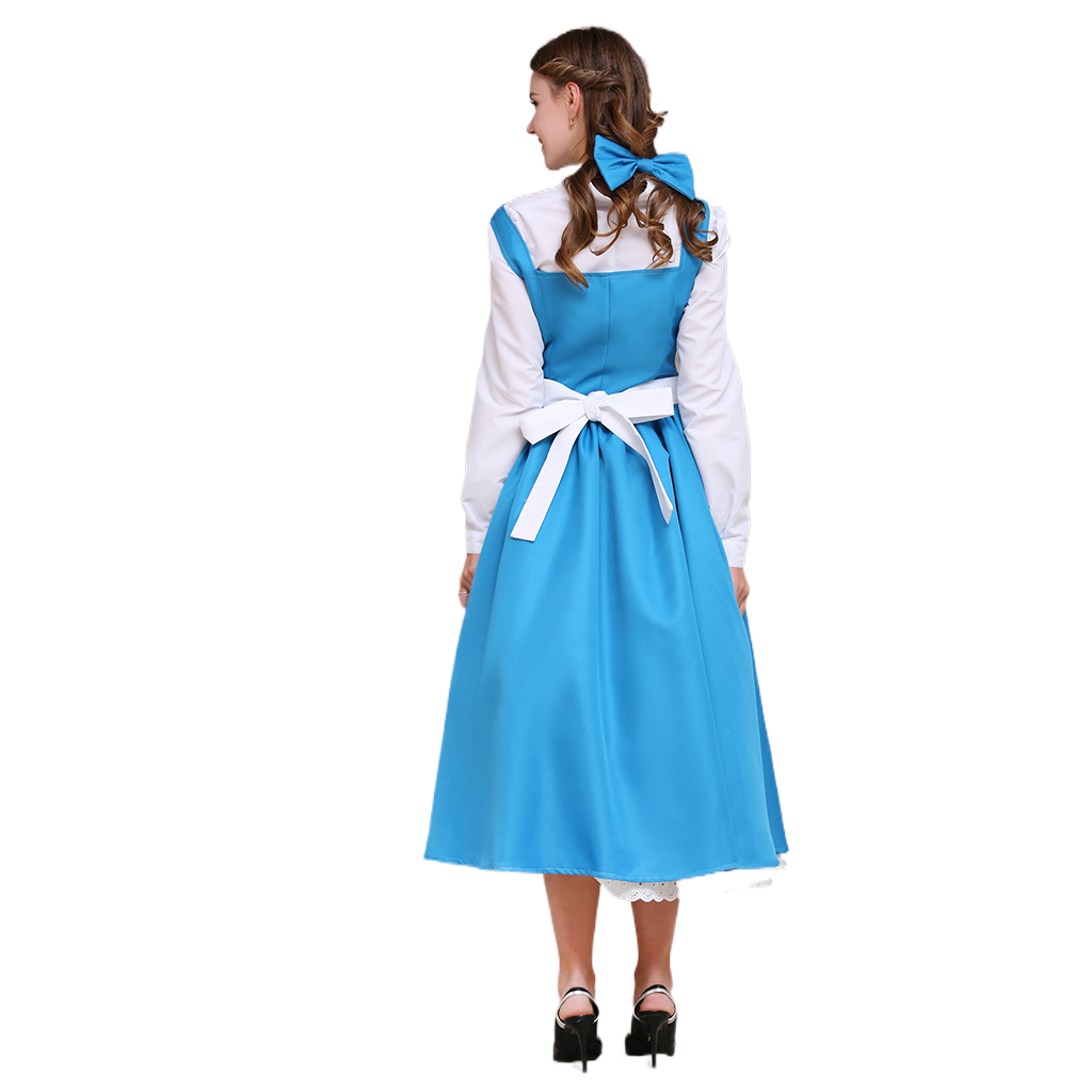 Belle y la Bestia Traje de Cosplay Serie | Vestido de Princesa para Eventos - Fantasia Cosera