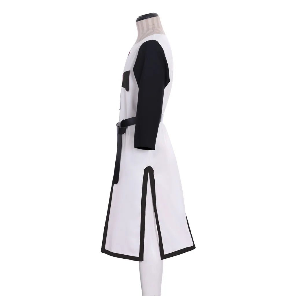 Traje de Cosplay de Caballero Medieval - Tabardo Hospitalario y Túnica para Hombres - Fantasia Cosera