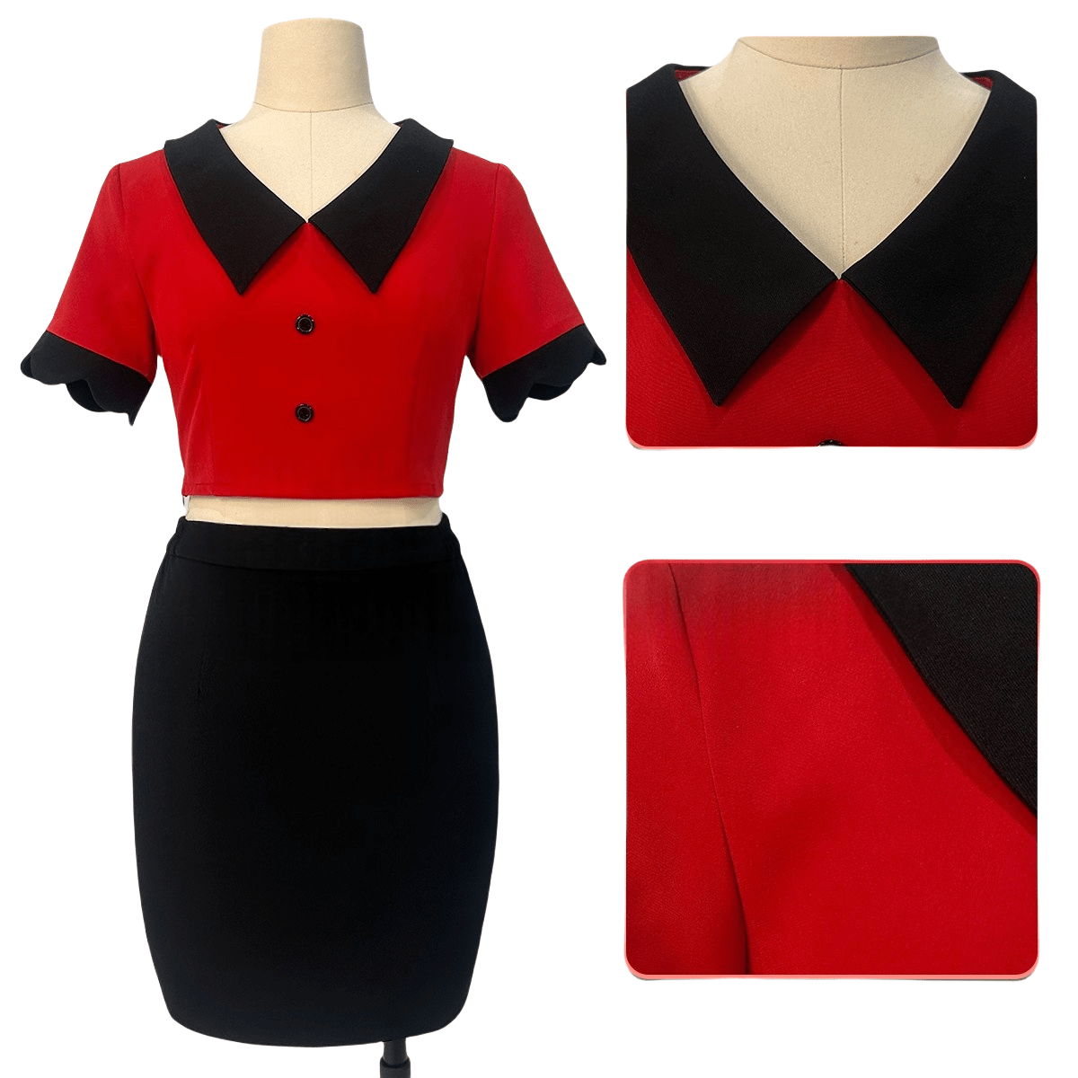 Traje de Cosplay de Vaggie Hazbin Hotel - Alta Calidad para Fans de Anime - Fantasia Cosera