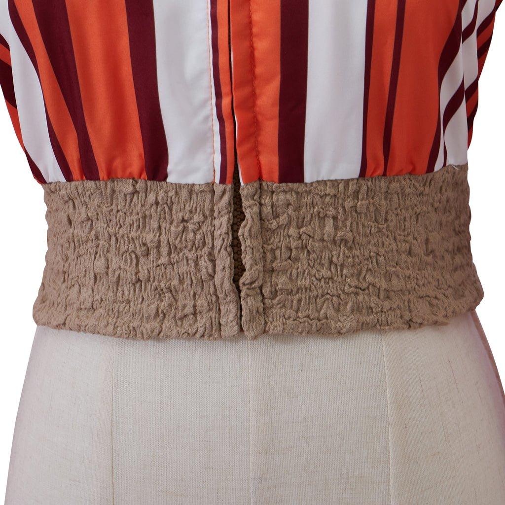 Traje de Cosplay de Donna Sheridan de Mamma Mia para Mujer con Cinturón | Vestuario de Musical de Broadway - Fantasia Cosera