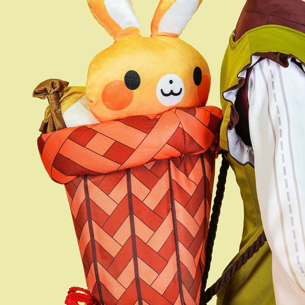 Traje de Cosplay de Yaoyao de Genshin Impact - Outfit de Rol de Alta Calidad - Fantasia Cosera