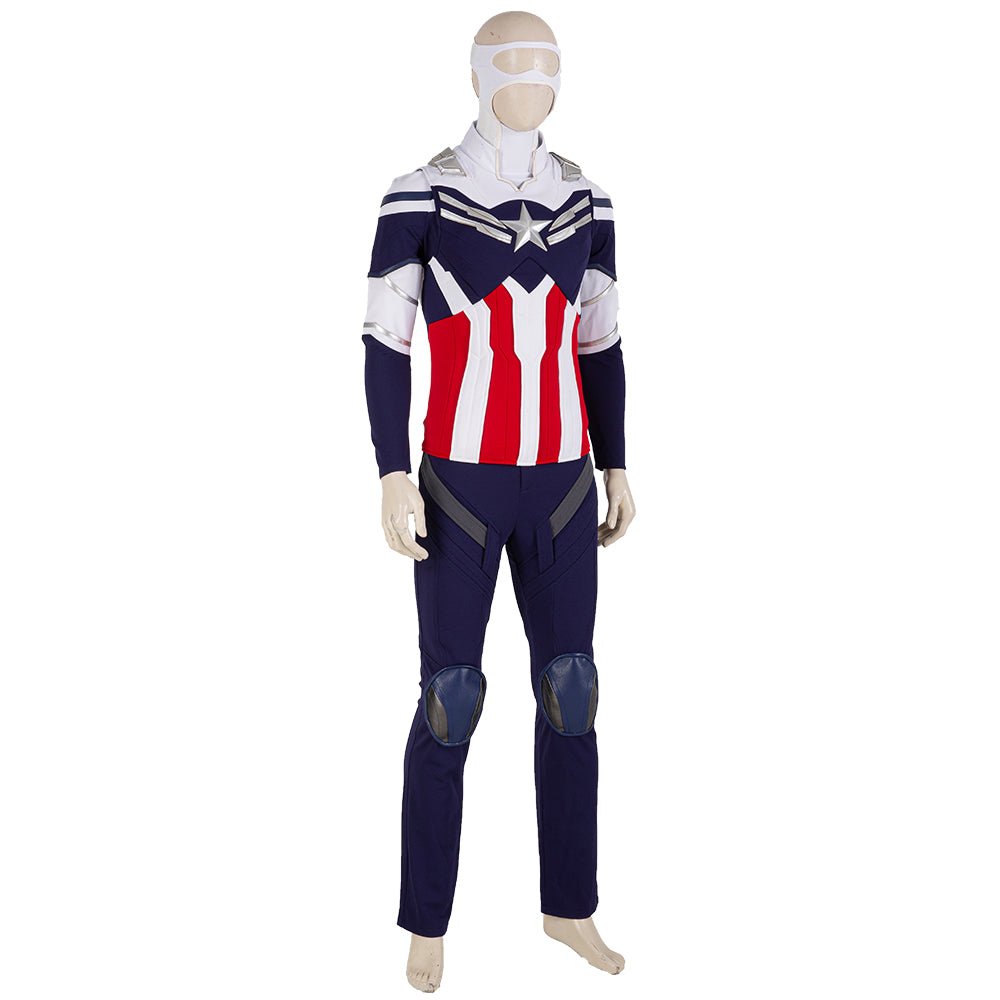 Traje de Cosplay de Falcon para Hombres, Traje de Capitán América, Disfraz de Halloween para Adultos, Armadura, Nuevo - Fantasia Cosera