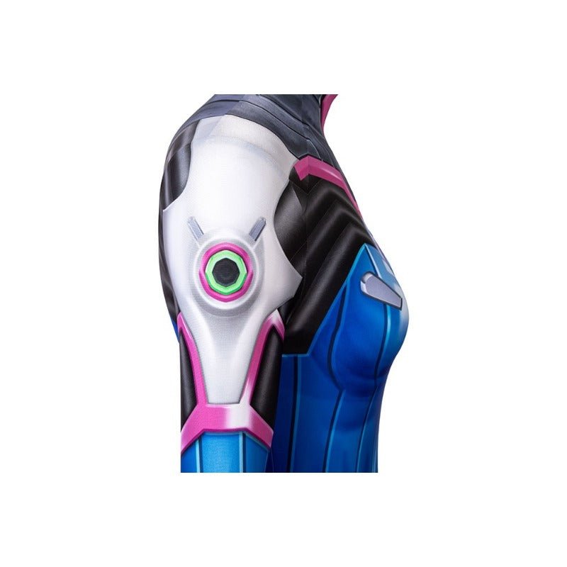 Traje de Cosplay de D.Va de Overwatch - Impresión Digital, Outfit Completo para Fans - Fantasia Cosera