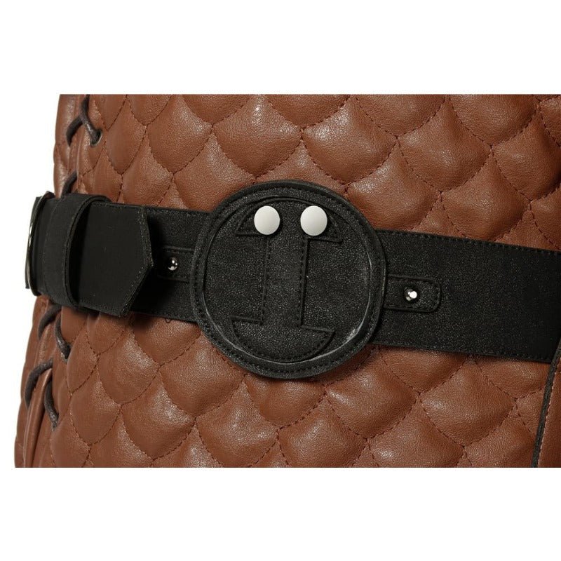 Traje de Cosplay Hiccup Cómo Entrenar a tu Dragón 2 en Piel PU Premium - Fantasia Cosera