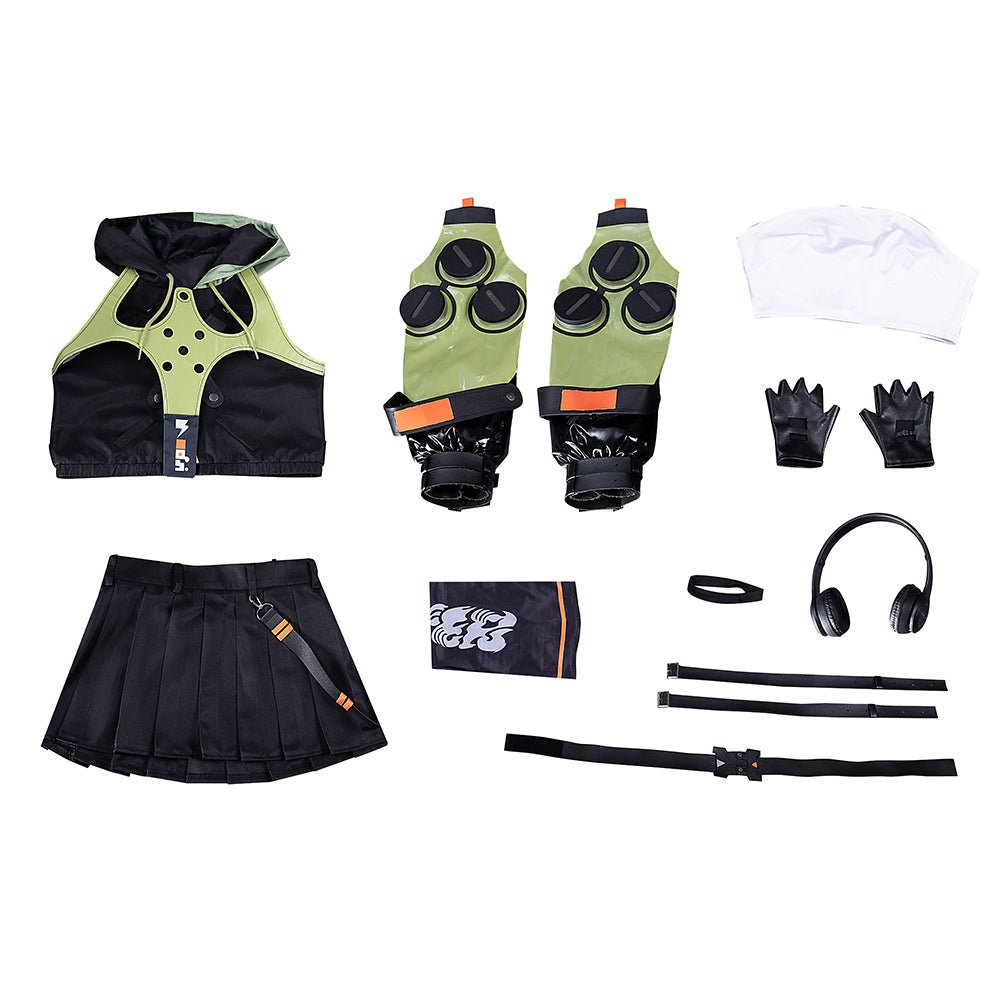 Traje de Cosplay Ambid Mellan de Zenless Zone Zero – Outfit Premium Inspirado en el Juego - Fantasia Cosera