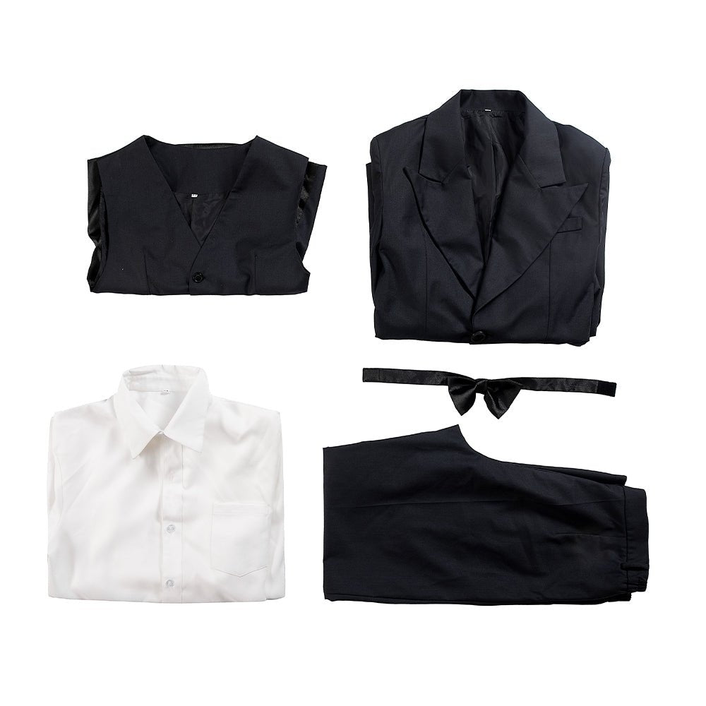 Traje de Cosplay de Joker 2 Negro - Réplica Premium de la Película - Fantasia Cosera