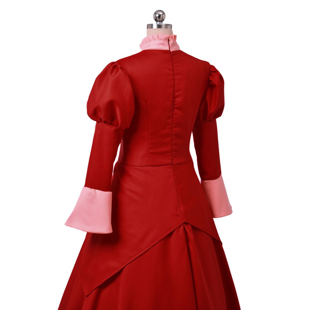 Disfraz de Lady Tremaine | Vestido de Reina Roja para Mujer | Traje para Halloween y Serie Disney - Fantasia Cosera