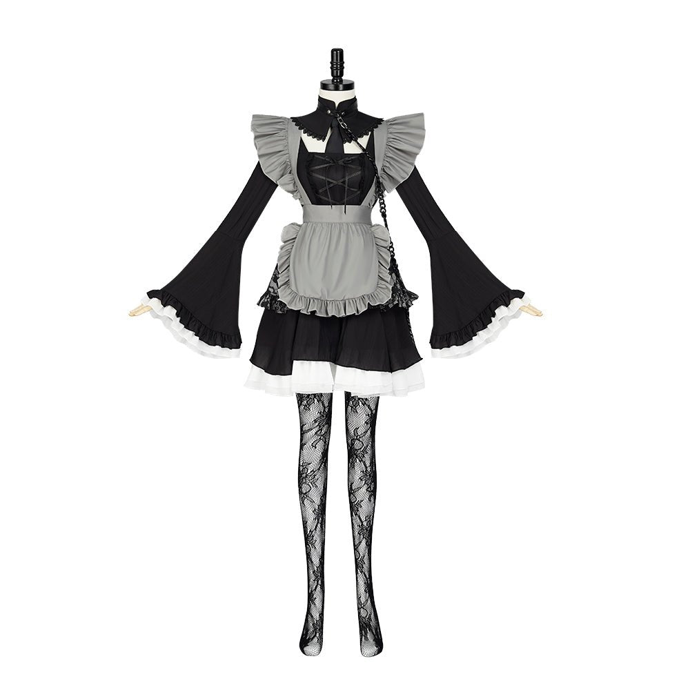 Traje de Cosplay de Shizuku Kuroe - Outfit Gótico de Anime My Dress-Up Darling para Mujeres - Fantasia Cosera