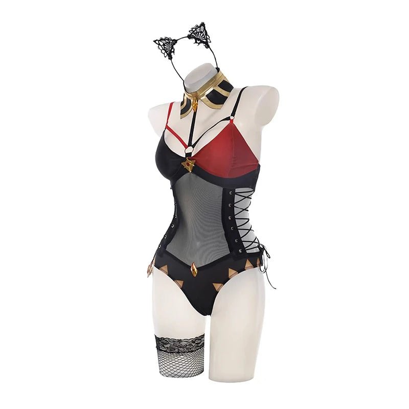 Traje de Coneja Dehya Nuevo Original Genshin Impact Dehya Bunny - Fantasia Cosera