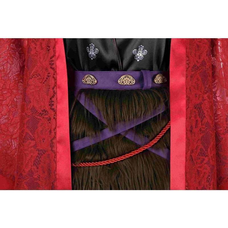 Traje de Cosplay Pingping de Black Myth: Wukong Completo con Orejas y Tai para Fiesta de Halloween - Fantasia Cosera