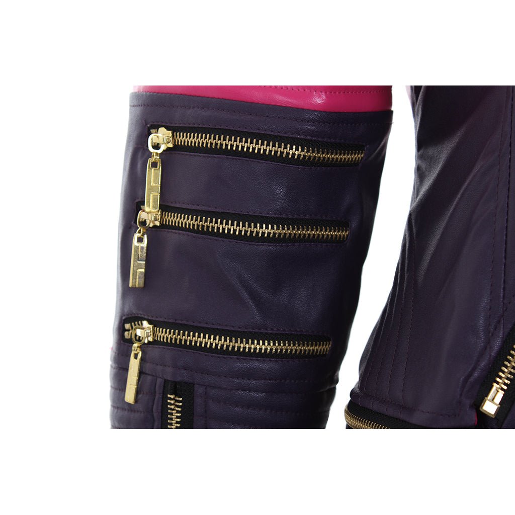 Traje de Cosplay de Mal de Descendientes - Conjunto de Chaqueta y Pantalones Hechos a Medida para Halloween - Fantasia Cosera