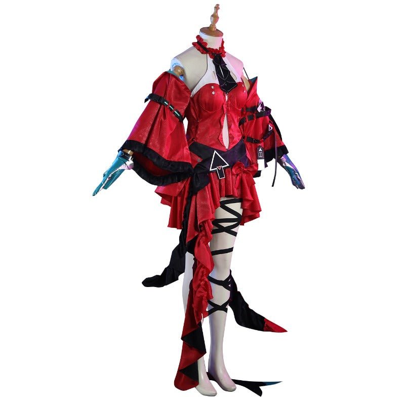 Traje de Cosplay de Skadi 2do Aniversario Arknights para Mujer - Fantasia Cosera