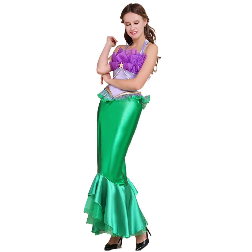 Disfraz de Ariel La Sirenita para Cosplay | Disfraz de Disney Ariel para Todas las Versiones | Serie de Cosplay - Fantasia Cosera