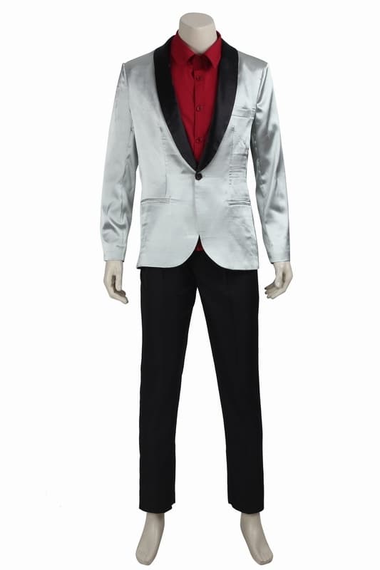 Traje de Cosplay de Jared Leto Joker - Outfit para Fiesta de Halloween Hecho a Medida - Fantasia Cosera