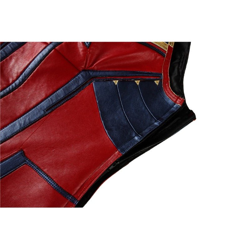 Traje de Cosplay de Captain Marvel Endgame + Zapatos - Avengers 4 - Fantasia Cosera
