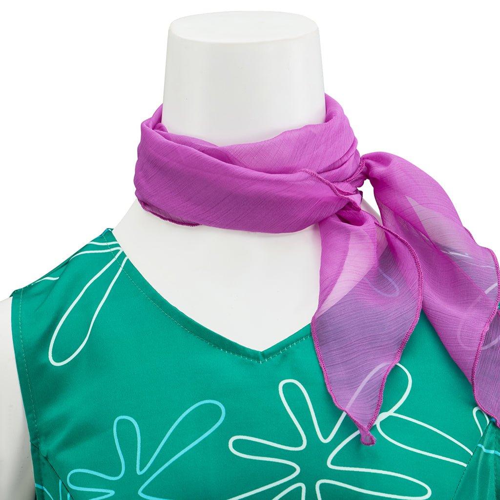 Traje de Cosplay de Disgust | Vestido Verde para Mujer | Disfraz de Fiesta de Halloween - Fantasia Cosera