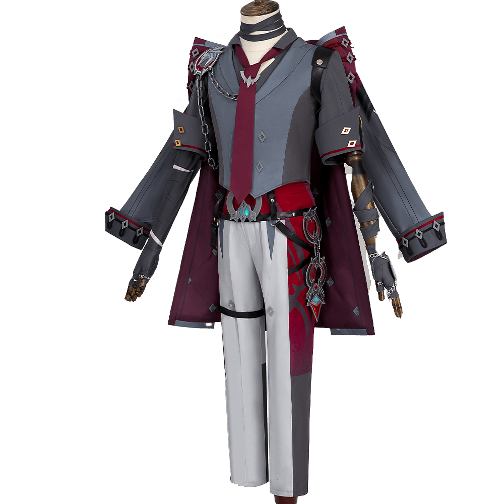 Traje de Cosplay de Wriothesley de Genshin Impact - Outfit de Personaje de Juego de Alta Calidad - Fantasia Cosera