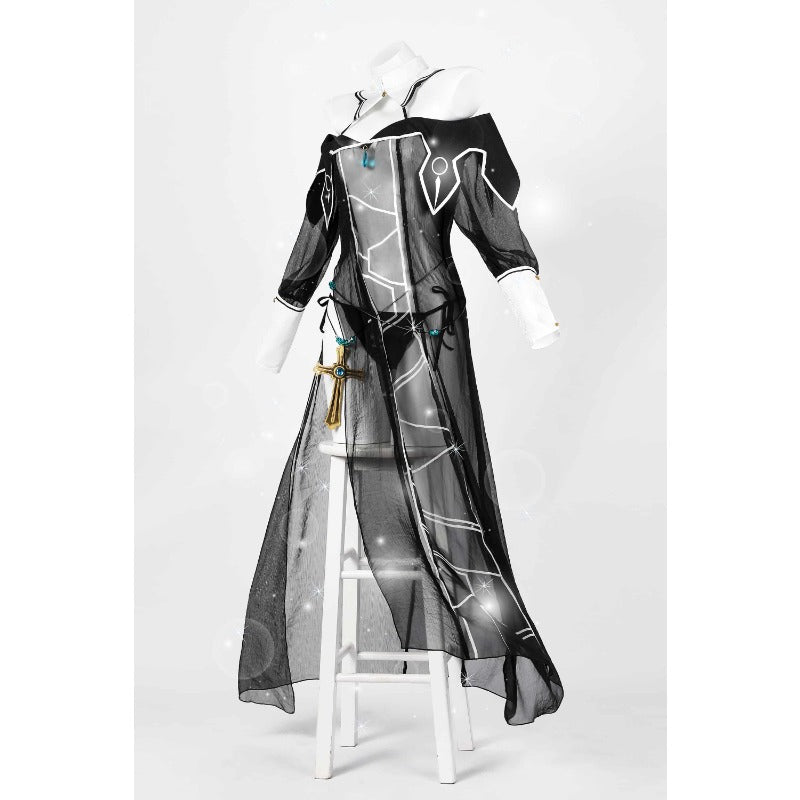 Vestido de Cosplay de Nia Honjou de DATE A LIVE para Halloween y Carnaval - Fantasia Cosera
