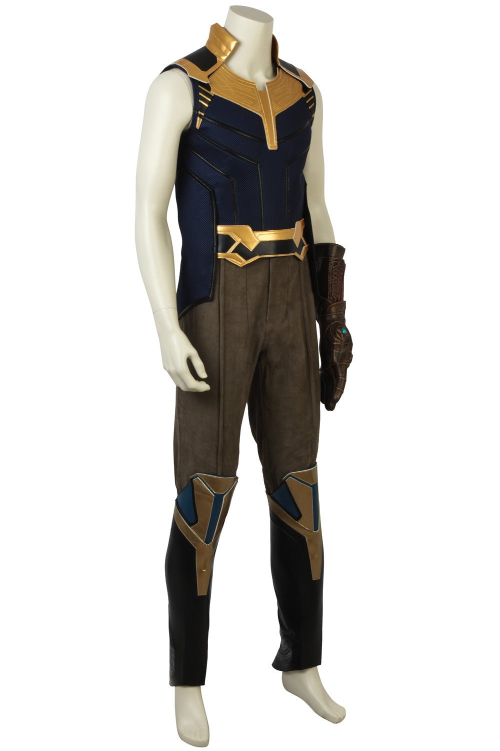 Traje de Cosplay de Thanos de Avengers: Infinity War - Conjunto de Chaleco, Pantalones y Guantes - Fantasia Cosera