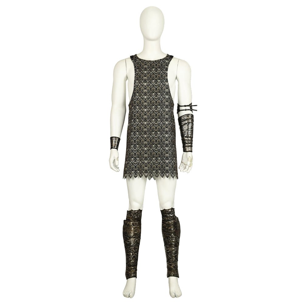 Traje de Cosplay Messmer Elden Ring - Túnica Roja con Cinturón para Hombres - Fantasia Cosera