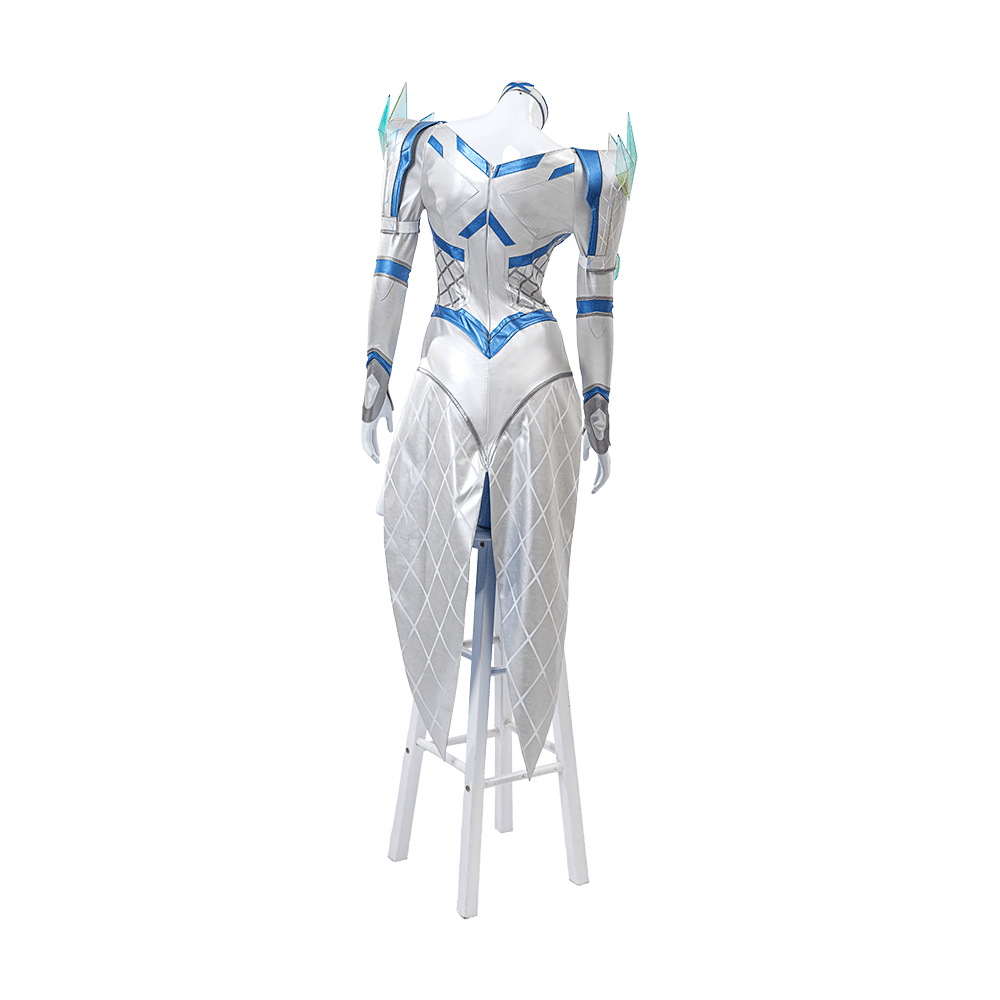Traje de Cosplay de Emma Frost de Marvel Contest of Champions - Calidad Premium - Fantasia Cosera