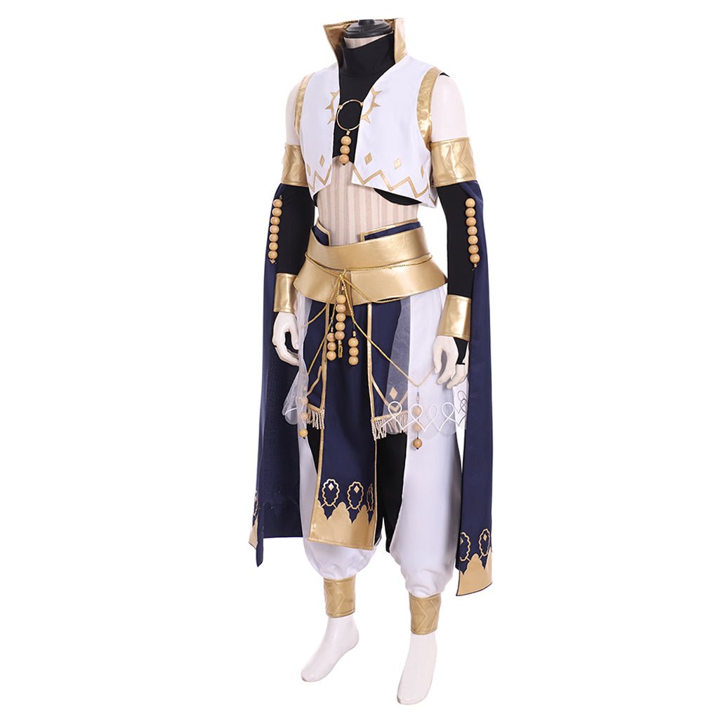 Traje de Cosplay de Bailarina Índigo de Fire Emblem para Fantasía en Escenario - Fantasia Cosera