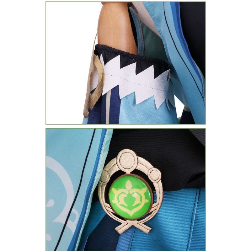 Traje de Cosplay de Kirara de Genshin Impact - Nuevo Outfit de Arquera de Hierba de Inazuma - Fantasia Cosera