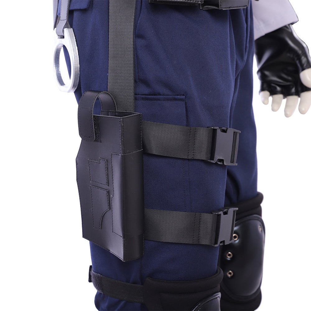 Traje de Cosplay de Leon S. Kennedy de Resident Evil 2 Remake - Atuendo de Juego de Alta Calidad - Fantasia Cosera