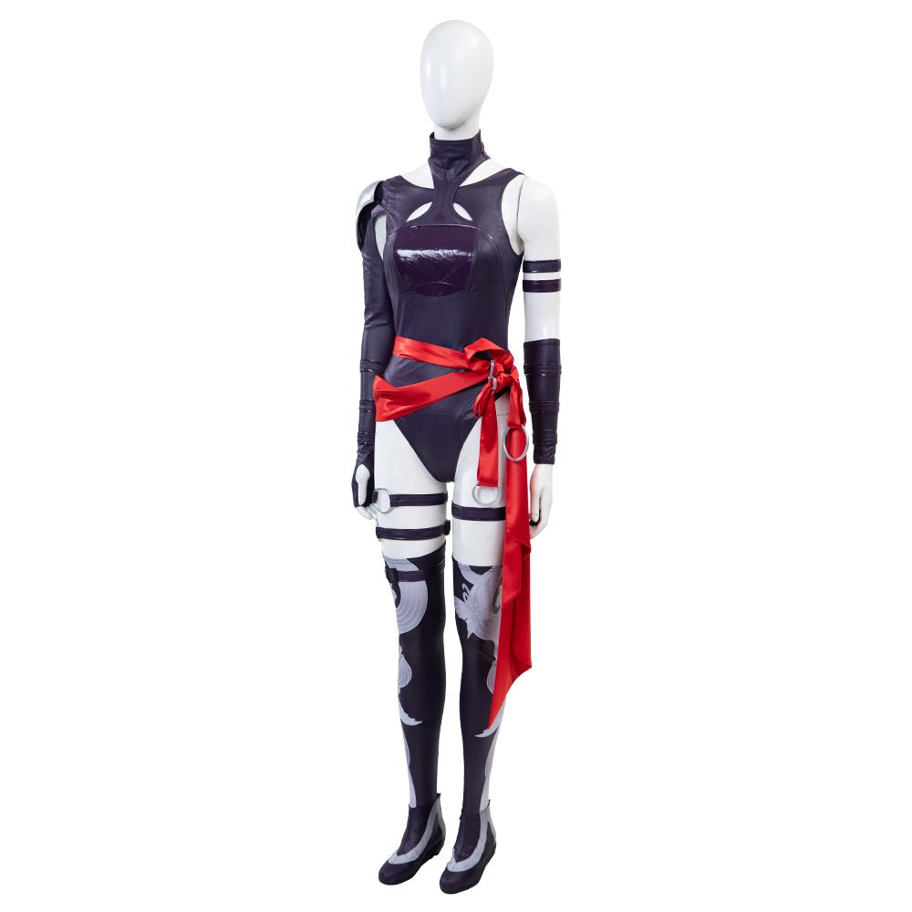 Traje de Cosplay de Psylocke X-Men - Calidad Premium para Eventos de Anime - Fantasia Cosera
