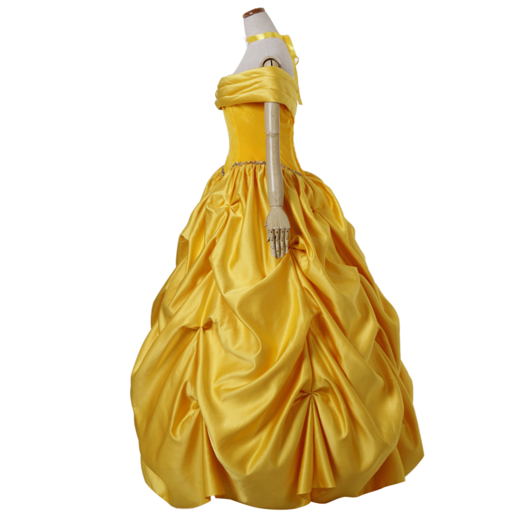 Belle y la Bestia Traje de Cosplay Serie | Vestido de Princesa para Eventos - Fantasia Cosera