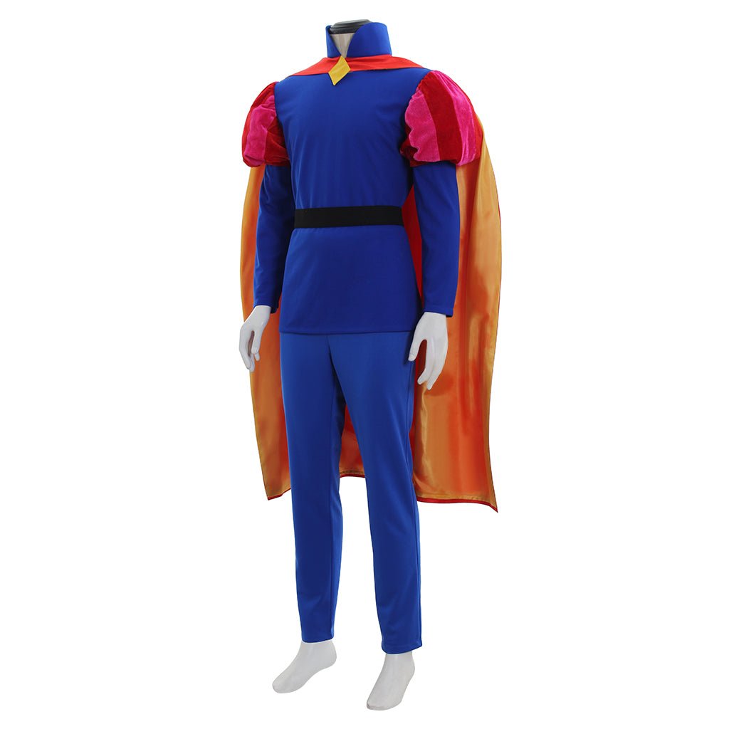 Traje de Cosplay de Príncipe Phillip para Hombres | Disfraz Inspirado en Disney para Halloween y Fiestas - Fantasia Cosera