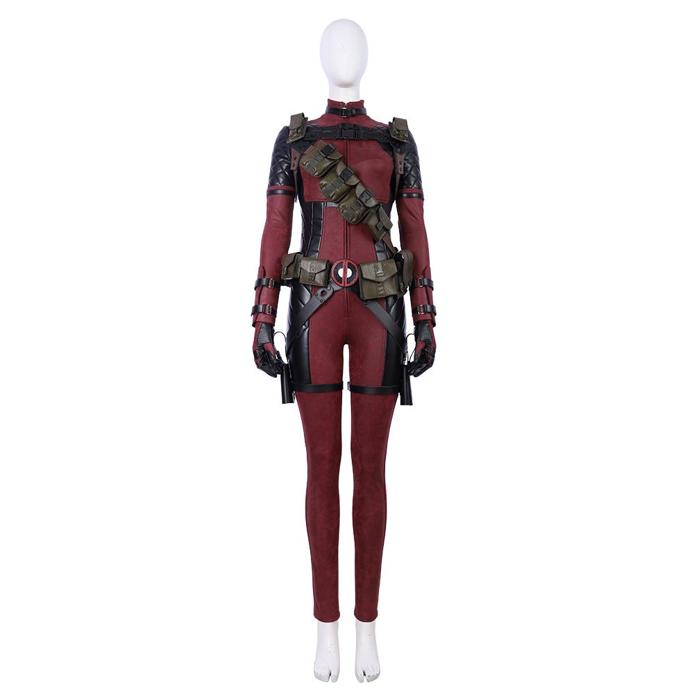 Traje de Cosplay Female Deadpool - Disfraz de Anime de Alta Calidad para Mujeres - Fantasia Cosera