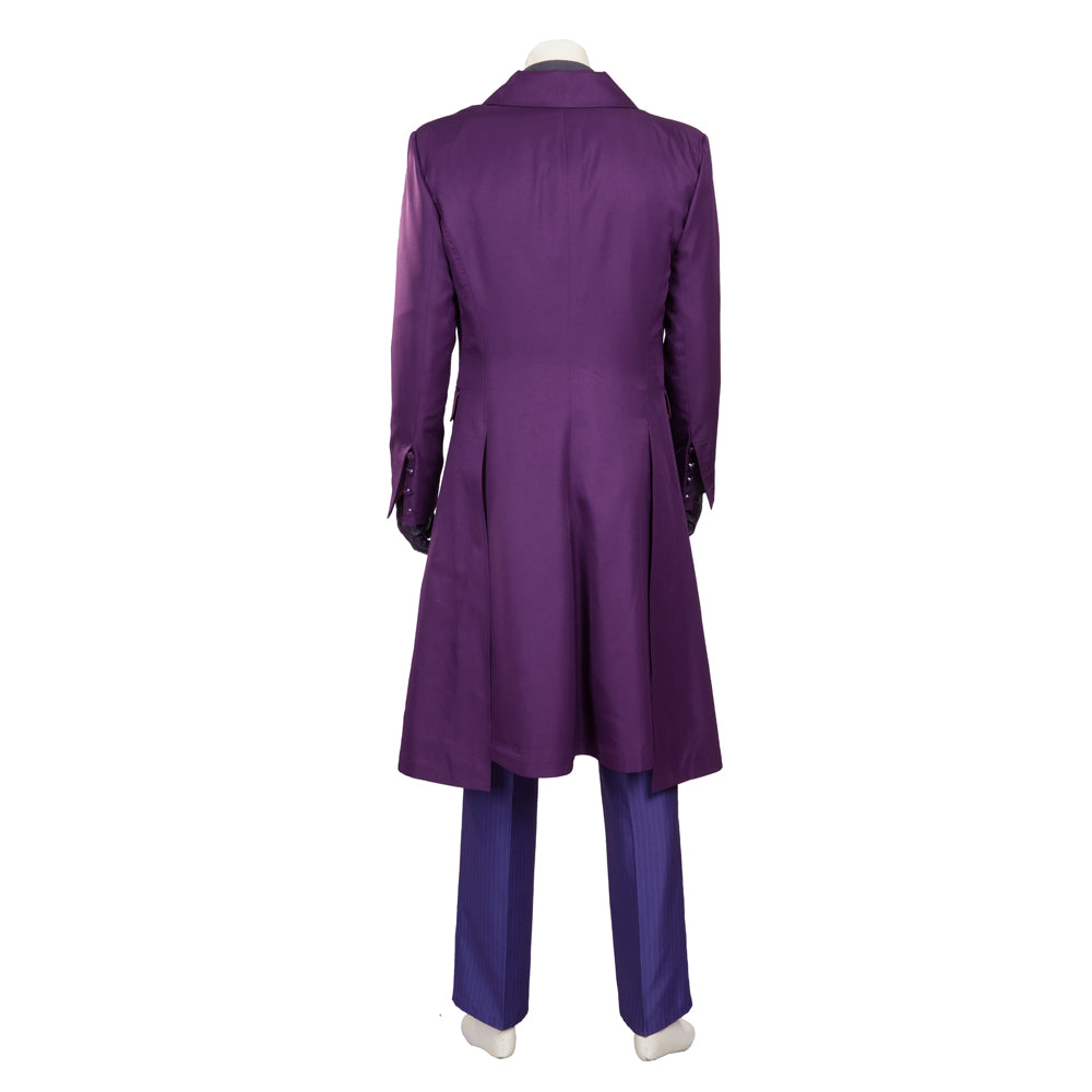 Traje de Joker de Batman El Caballero Oscuro - Outfit Premium para Cosplay - Fantasia Cosera