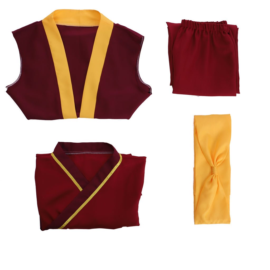 Traje de Zuko para Cosplay | The Last Airbender Avatar - Fantasia Cosera