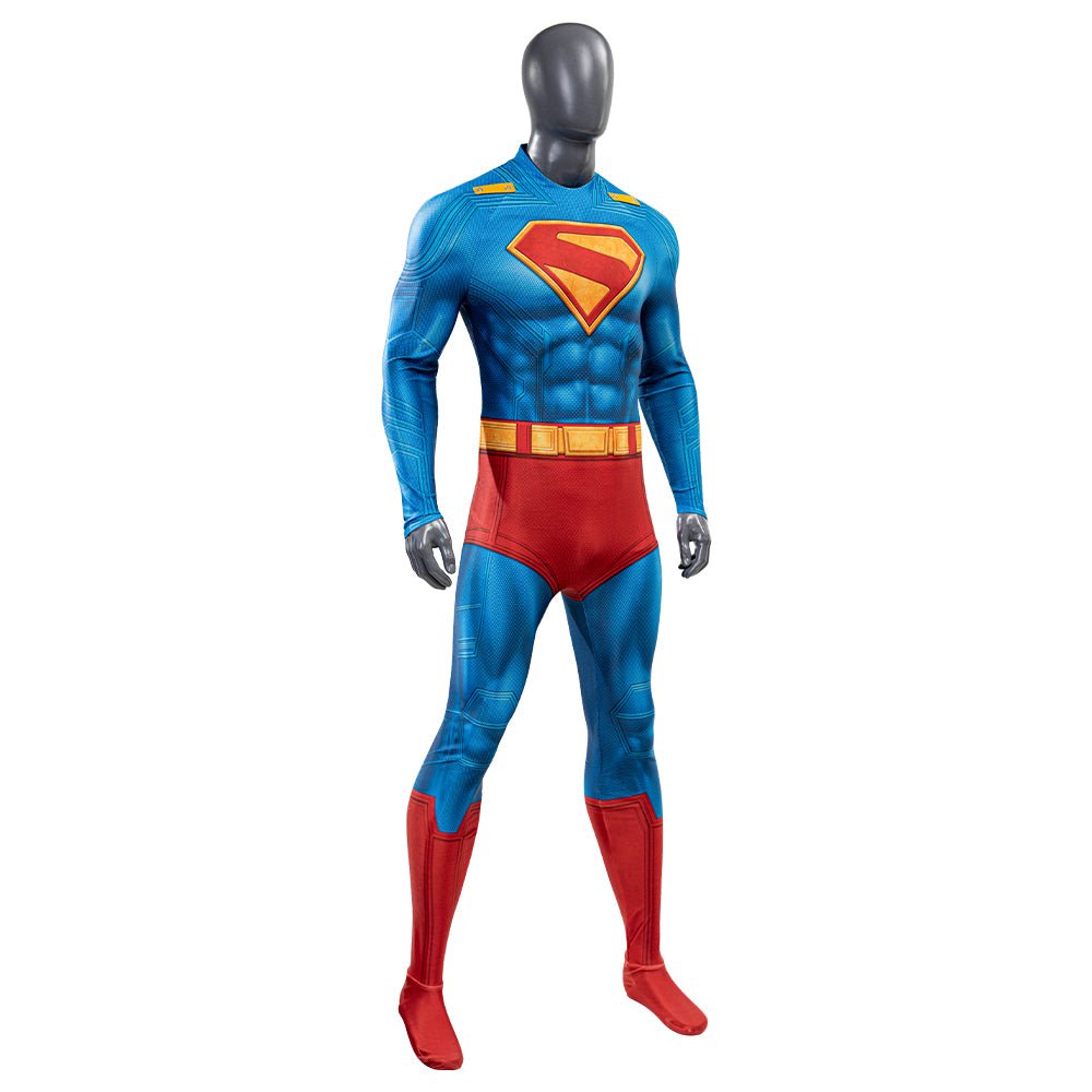 Nuevo Traje de Superman (Versión Impresa 2025) para Cosplay - Outfit de Anime de Calidad Premium - Fantasia Cosera