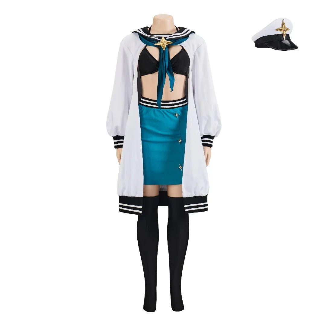 Traje Cosplay Akoya Matama Chica Mágica Anime - Conjunto Completo para Fiesta Halloween Carnaval Comic Con - Fantasia Cosera