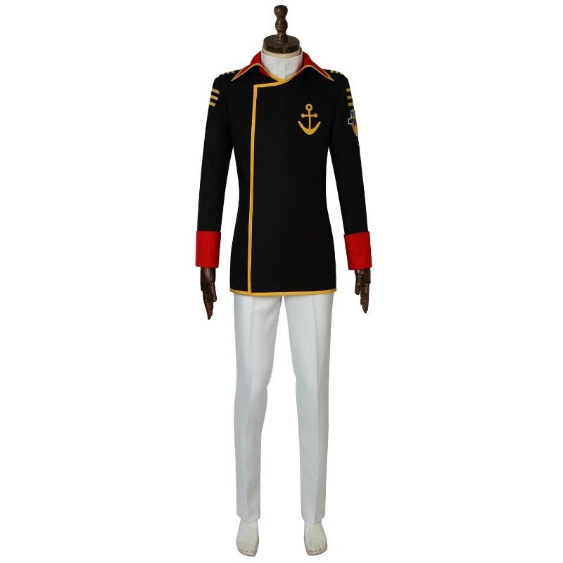 Traje de Cosplay de Juzo Okita de Space Battleship Yamato para Halloween - Fantasia Cosera
