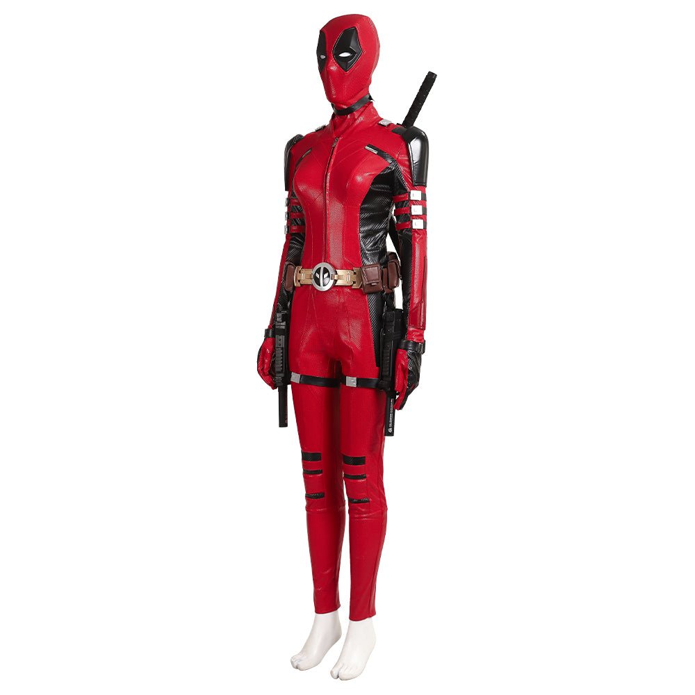 Traje de Lady Deadpool de Deadpool 3 - Outfit Premium para Cosplay - Fantasia Cosera