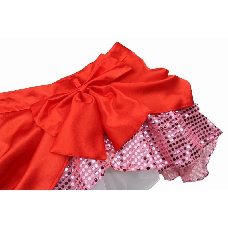 Traje Cosplay de Lovelive Kousaka Honoka - Atuendo Personalizado para Escenario - Fantasia Cosera