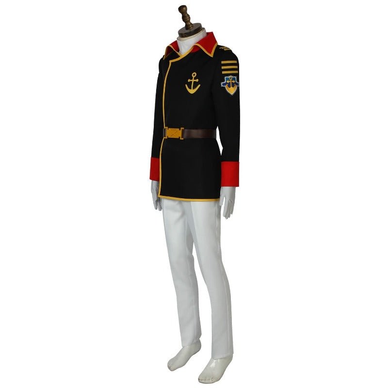 Traje de Cosplay de Juzo Okita de Space Battleship Yamato para Halloween - Fantasia Cosera