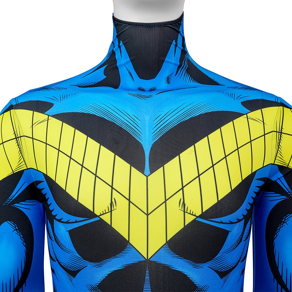 Nuevo Traje de Cosplay de Nightwing de los Nuevos Titanes - Calidad Premium para Fans del Cómic - Fantasia Cosera