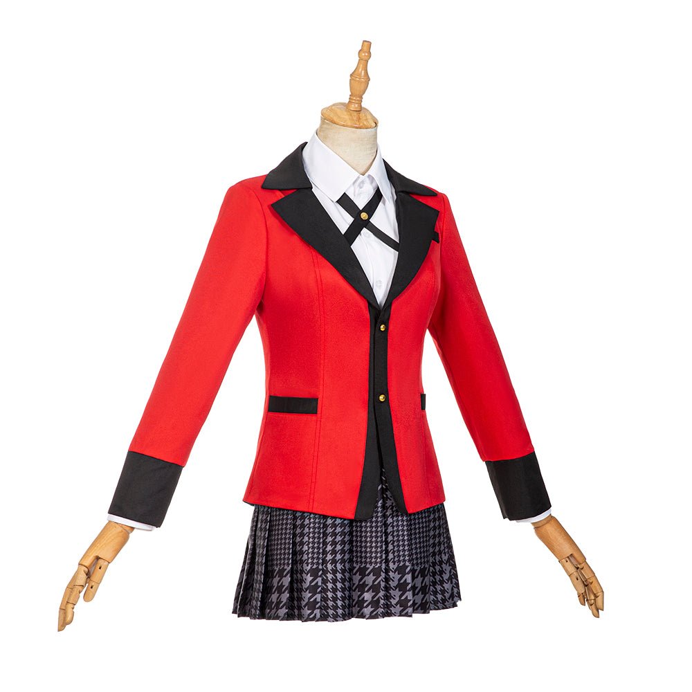 Traje de Cosplay de Jabami Yumeko Kakegurui para Mujer - Fantasia Cosera