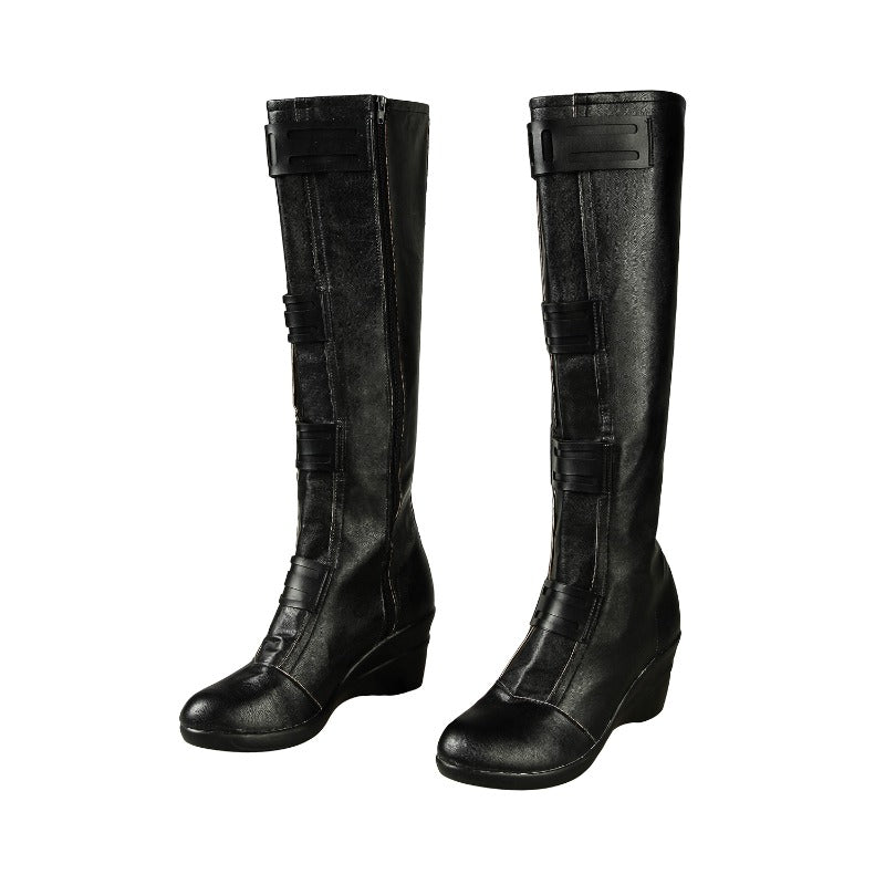 Traje de Cosplay de Black Widow Natasha Romanoff de Avengers Endgame para Mujeres - Fantasia Cosera