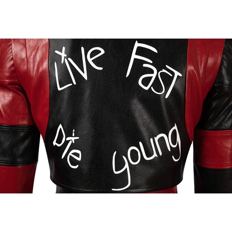 Traje de Cosplay de Harley Quinn The Suicide Squad 2 - Disfraz de Halloween con Zapatos - Fantasia Cosera