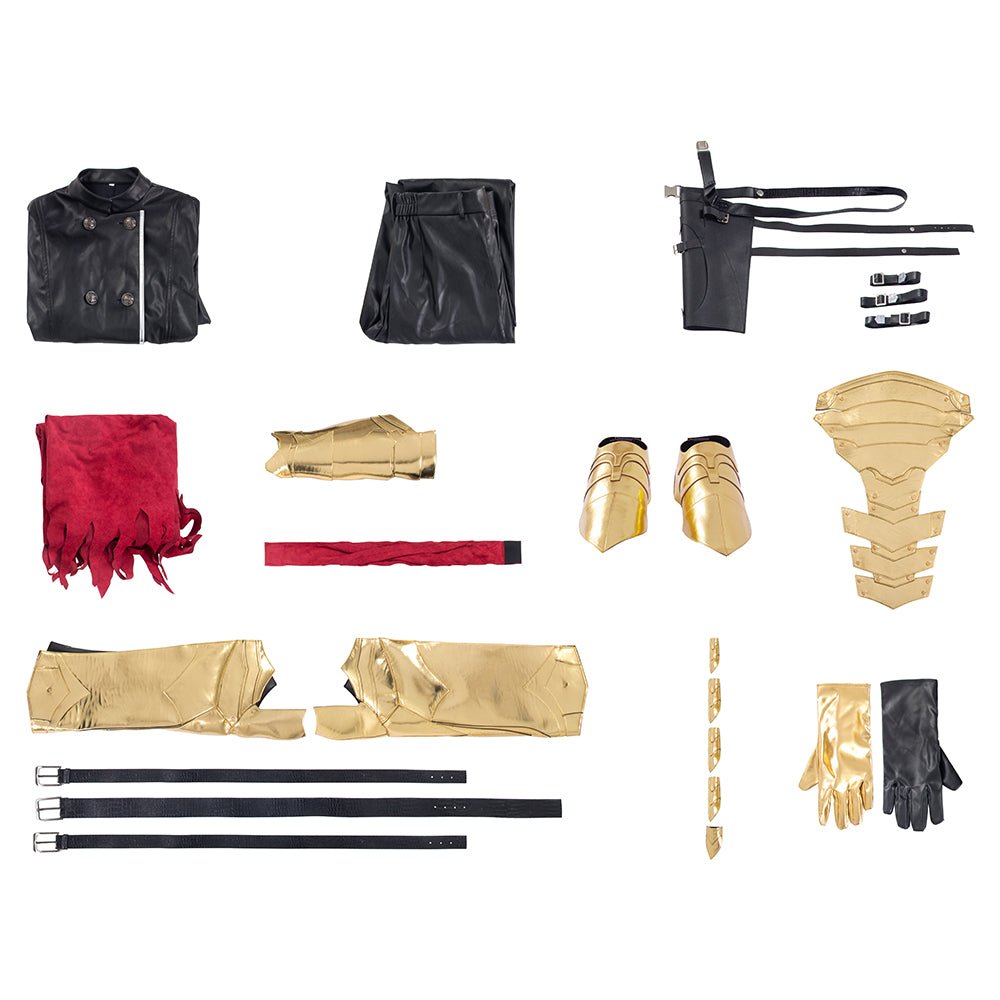 Traje de Cosplay de Vincent Valentine - Final Fantasy VII - Fantasia Cosera