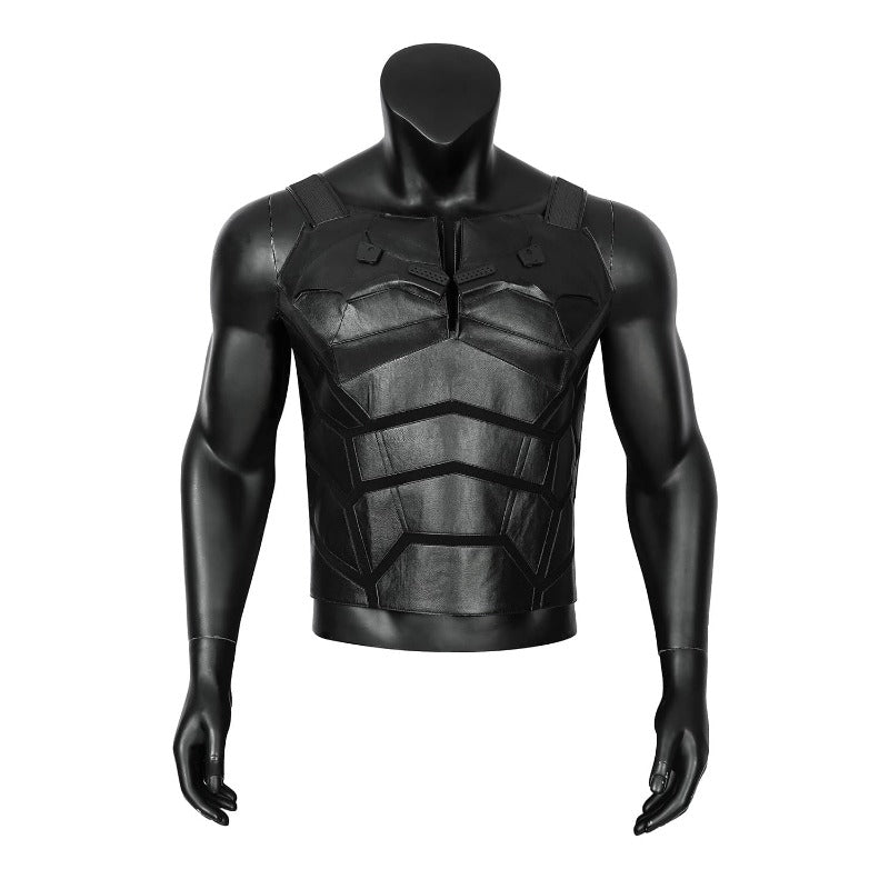 Traje de Cosplay de Piel PU de la Versión de la Película de Batman para Halloween y Fiestas - Fantasia Cosera
