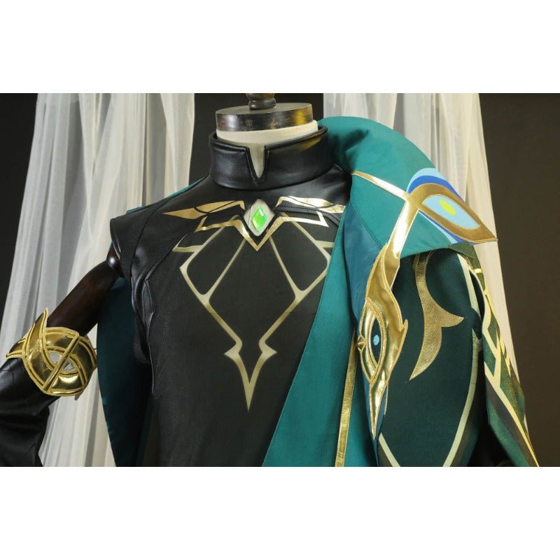 Traje de Cosplay de Alhaitham, Genshin Impact Disfraz para Halloween y Navidad - Fantasia Cosera