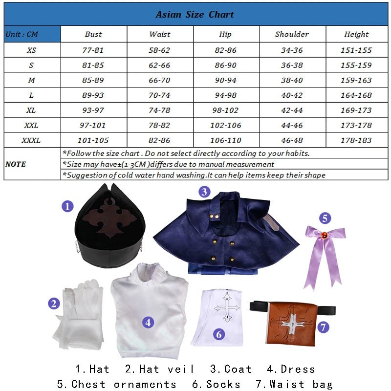 Juego Honkai Star Rail El Amanuense Dubra Traje de Cosplay Miembro de la Mansión Ever-Flame Disfraz para Fiesta de Halloween - Fantasia Cosera